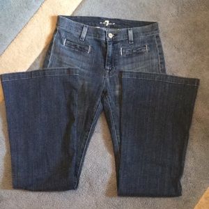 7 For All Mankind Girls Size 14 Boot Cut Jeans